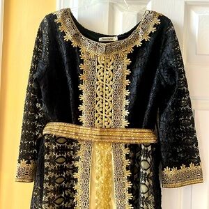 Lace Moroccan Bling Abaya